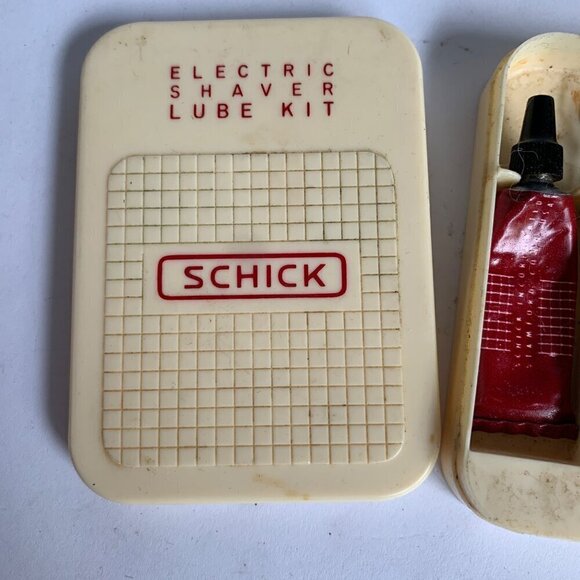 Schick Electric Shaver Lube Kit Vintage - Picture 2 of 3